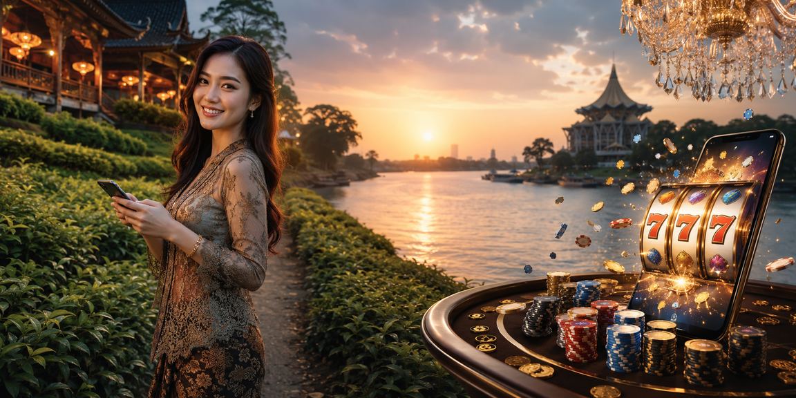 Pengguna Sarawak memainkan slot dalam talian borneo777 gaya Melayu
